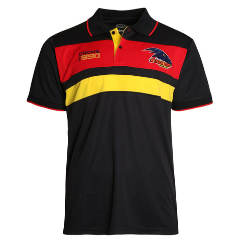Adelaide Crows Mens Premium Polo T-Shirt