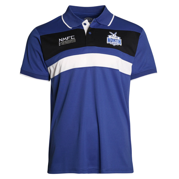 North Melbourne Kangaroos Mens Premium Polo T-Shirt