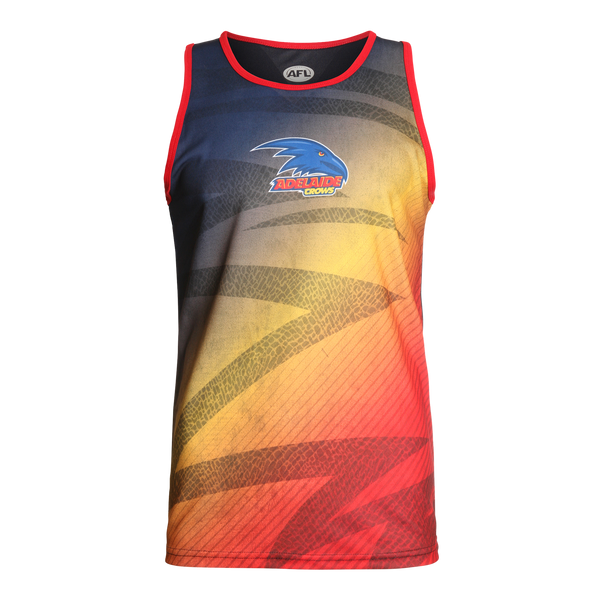 Adelaide Crows Mens Premium Training Singlet