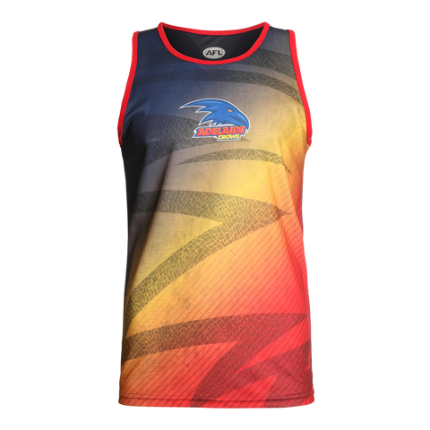 Adelaide Crows Mens Premium Training Singlet