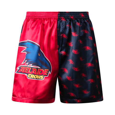 Adelaide Crows Mens Satin Boxer Shorts