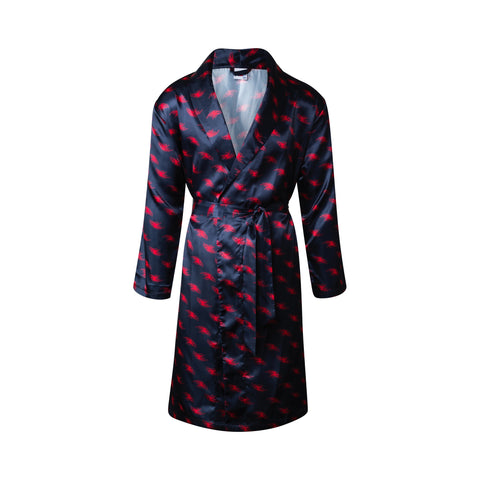 Adelaide Crows Adults Satin Robe Gown Sleepwear