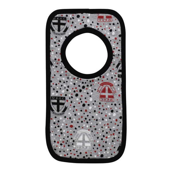 St Kilda Saints Babies Infants 2 Pack Bib Set