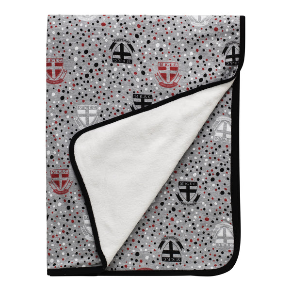 St Kilda Saints Baby Blanket Towel