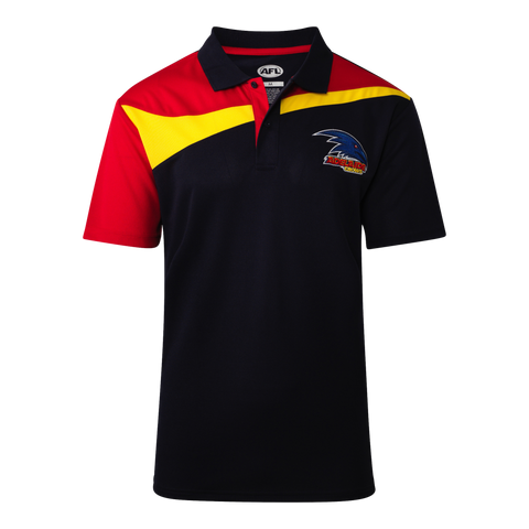 Adelaide Crows Mens Premium Polo T-Shirt