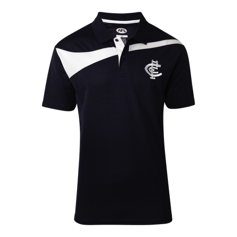 Carlton Blues Mens Premium Polo T-Shirt