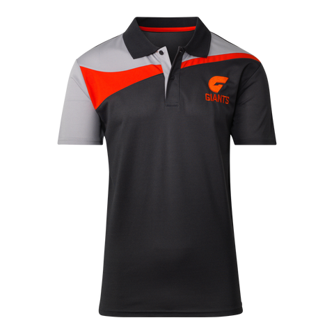 Greater Western Sydney GWS Giants Mens Premium Polo T-Shirt