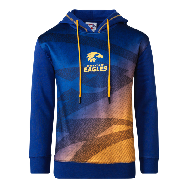 West Coast Eagles Kids Youth Sublimated Hood