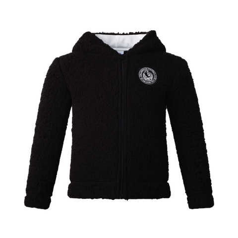 Collingwood Magpies Baby Toddler Sherpa Hoody