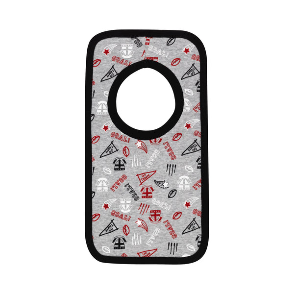 St Kilda Saints Babies Infants 2 Pack Bib Set