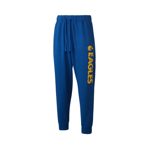 West Coast Eagles Mens Adults Club Track Pants