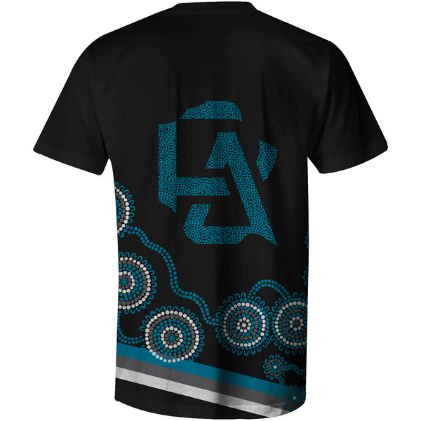 Port Adelaide Power Kids Youth Indigenous Tee