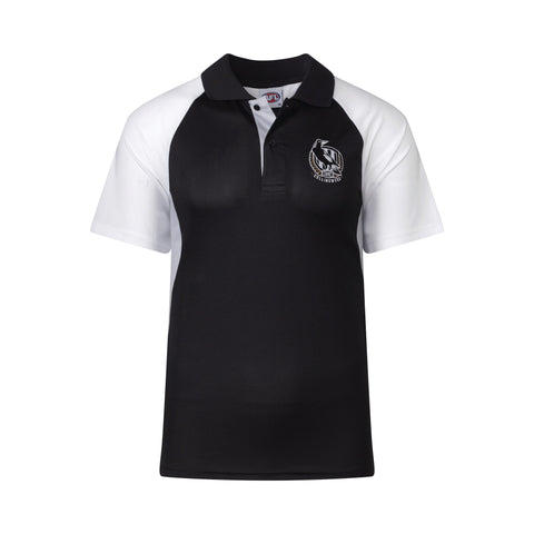 Collingwood Magpies AFL Footy Mens Premium Polo T-Shirt