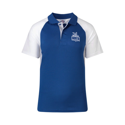 North Melbourne Kangaroos AFL Footy Mens Premium Polo T-Shirt