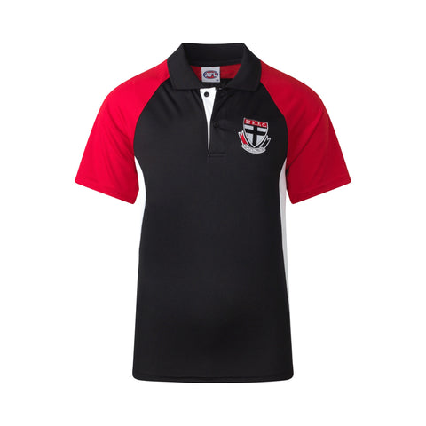 St Kilda Saints AFL Footy Mens Premium Polo T-Shirt
