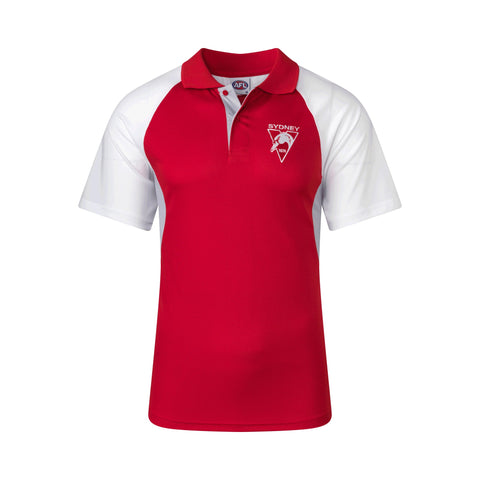 Sydney Swans AFL Footy Mens Premium Polo T-Shirt