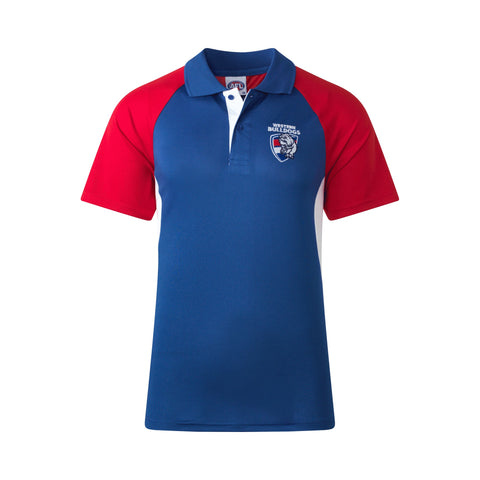 Western Bulldogs AFL Footy Mens Premium Polo T-Shirt