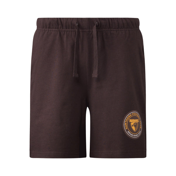 Hawthorn Hawks Boys Youths Logo Shorts