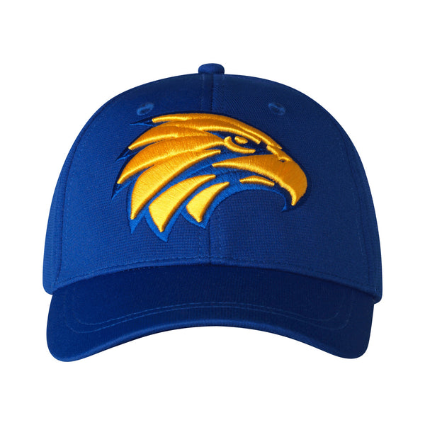 West Coast Eagles Mens Adults Colour Embroidered 3D Cap