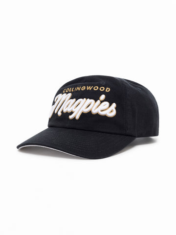 Collingwood Magpies Mens Adults Team Script Dad Cap