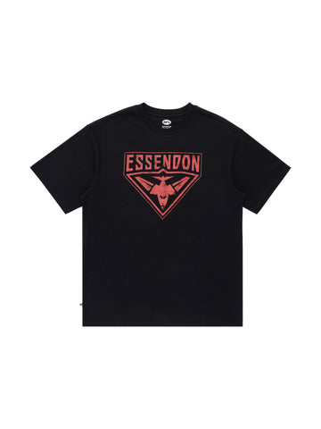 Essendon Bombers Mens Adults Core Logo Tee