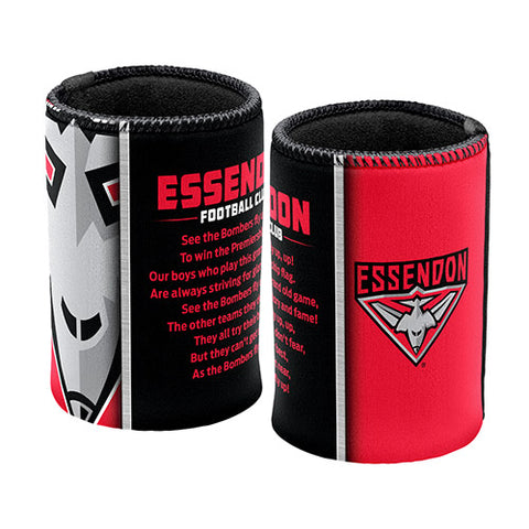 Essendon Bombers Team Song Can Cooler Stubby Holder