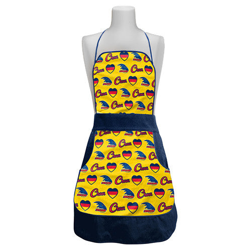 Adelaide Crows Ladies Retro BBQ Apron