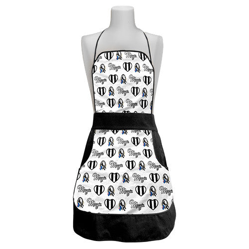 Collingwood Magpies Ladies Retro BBQ Apron