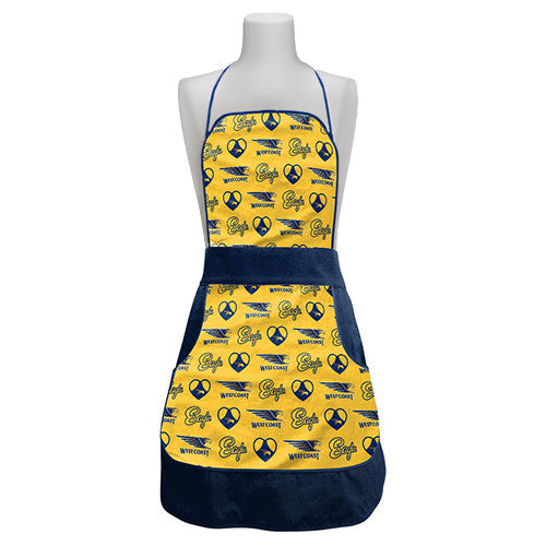 West Coast Eagles Ladies Retro BBQ Apron