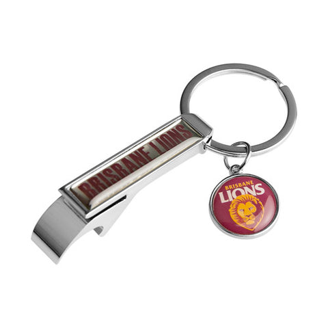 Brisbane Lions Bottle Opener Keyring - Spectator Sports Online