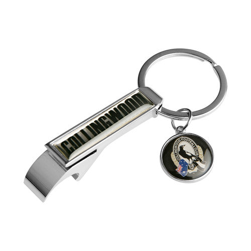 Collingwood Magpies Bottle Opener Keyring - Spectator Sports Online