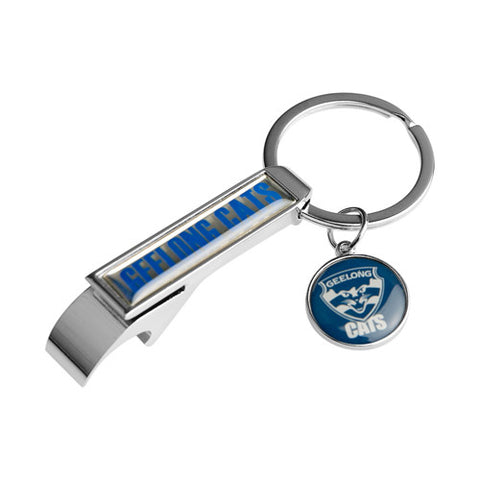 Geelong Cats Bottle Opener Keyring - Spectator Sports Online