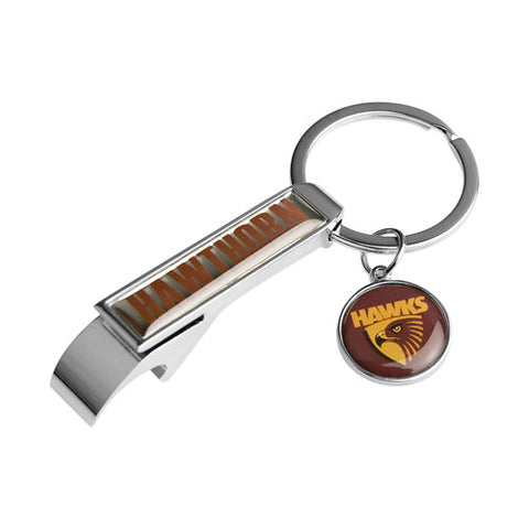 Hawthorn Hawks Bottle Opener Keyring - Spectator Sports Online