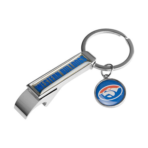 Western Bulldogs Bottle Opener Keyring - Spectator Sports Online