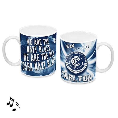 Carlton Blues Musical Ceramic Mug