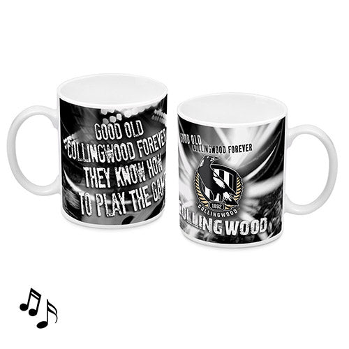 Collingwood Magpies Musical Ceramic Mug