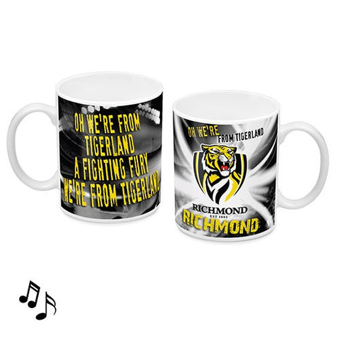 Richmond Tigers Musical Ceramic Mug