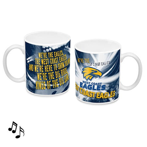 West Coast Eagles Musical Ceramic Mug