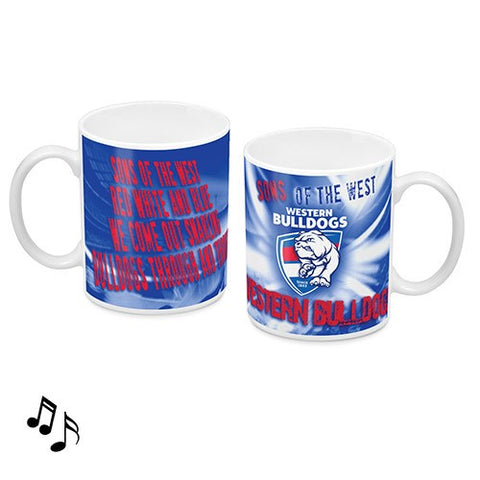 Western Bulldogs Musical Ceramic Mug