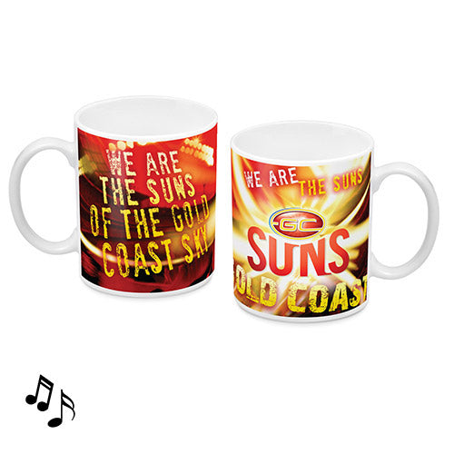 Gold Coast Suns Musical Ceramic Mug