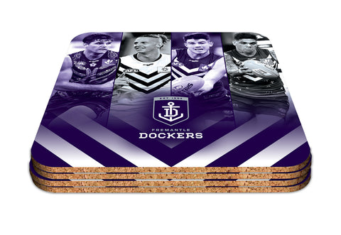 Fremantle Dockers Set of 4 Player Coaster