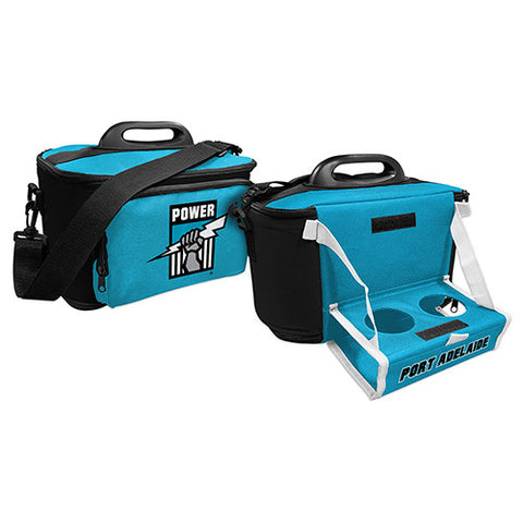 Port Adelaide Power Cooler Bag With Tray - Spectator Sports Online