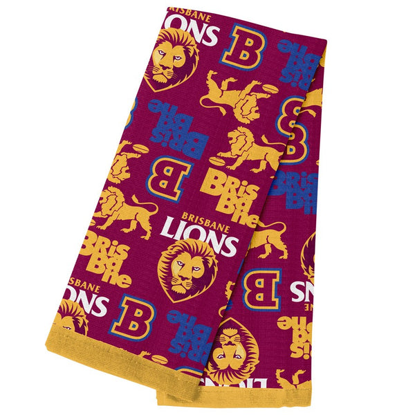 Brisbane Lions Tea Towel