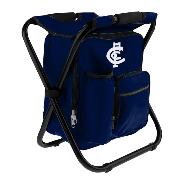 Carlton Blues Cooler Bag Foldable Stool Seat
