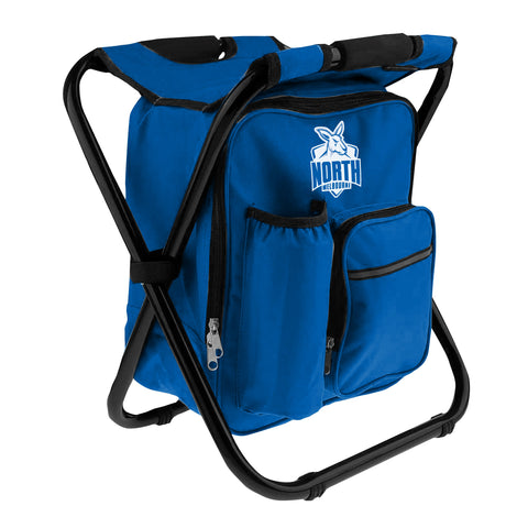 North Melbourne Kangaroos Cooler Bag Foldable Stool Seat