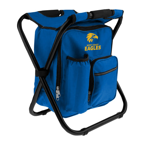 West Coast Eagles Cooler Bag Foldable Stool Seat