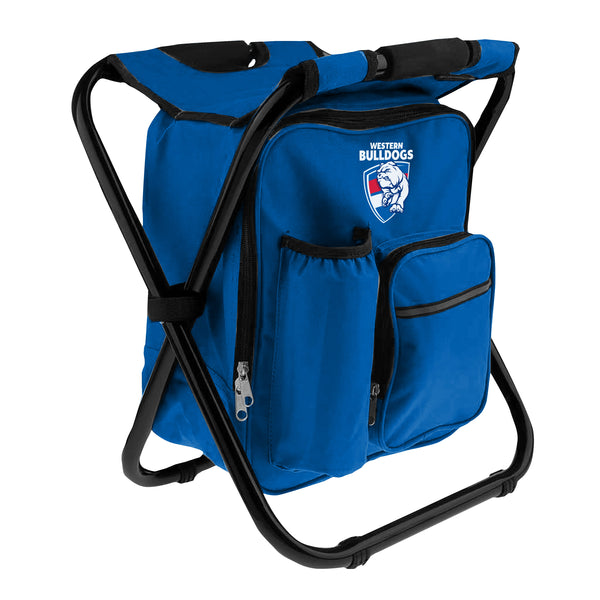 Western Bulldogs Cooler Bag Foldable Stool Seat