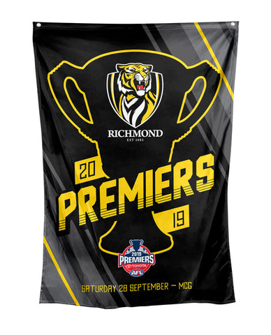 Richmond Tigers 2019 Premiers Premiership Wall Cape Flag