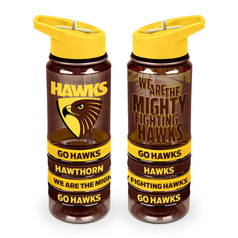 Hawthorn Hawks Tritan Rubber Bands Bottle