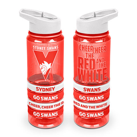 Sydney Swans Tritan Rubber Bands Bottle
